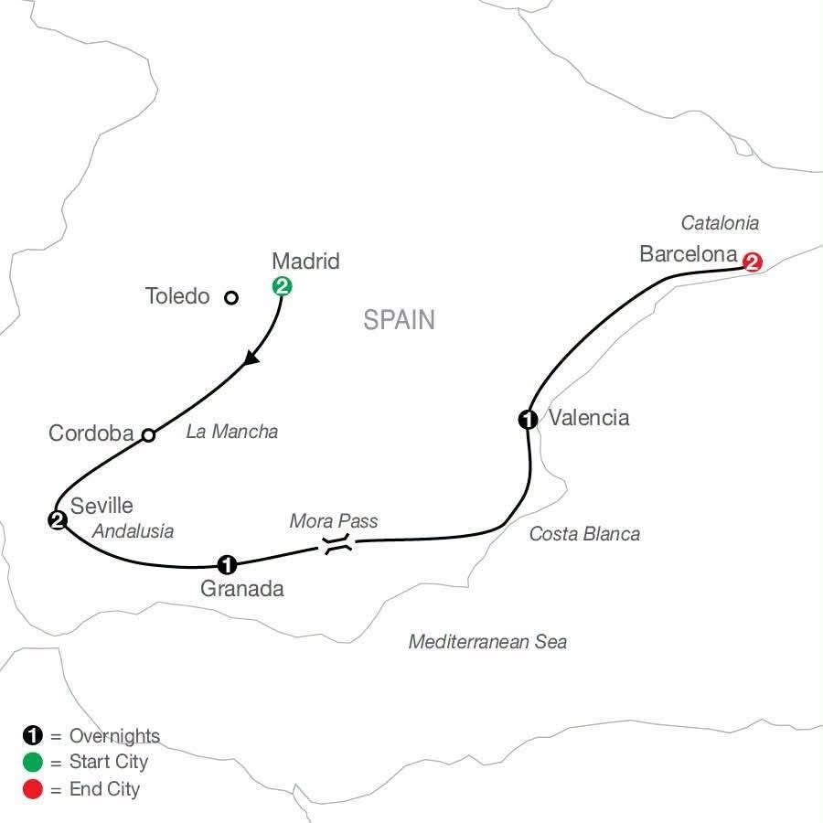 9-Day Spain Escape
